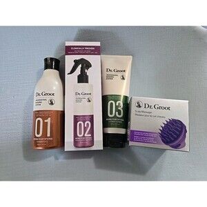 Dr. Groot Professional Bonding System 3 Step Trio with Scalp Cleansing Brush